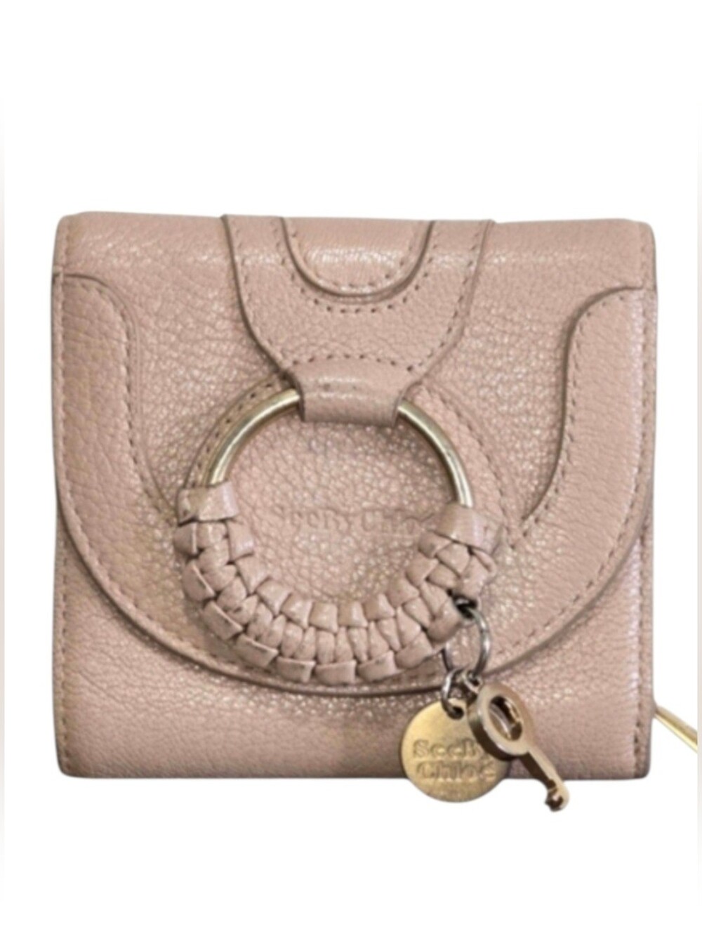 See By Chloe Hanna Trifold Wallet in Blush Pink